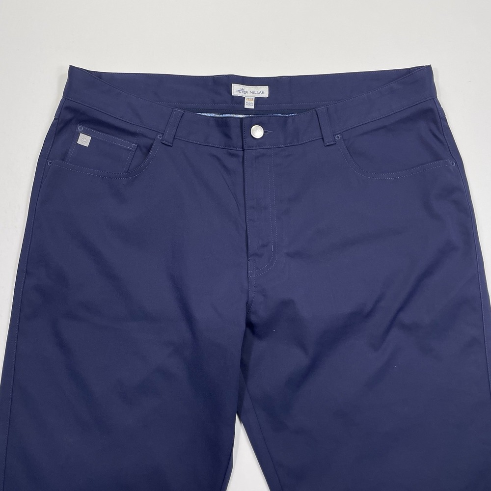 Peter Millar EB66 Pants 5 Pocket Performance Golf Chino Men's 38x34 (39x33.5)